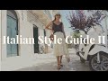 How to Dress Like an Italian Woman | Closet Essentials Guide for Italian Style