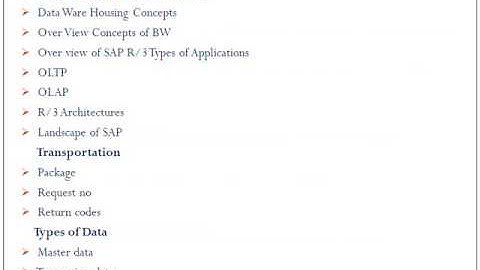 SAP BI TRAINING ONLINE IN SOUTH AFRICA@www.magnifictraining.com