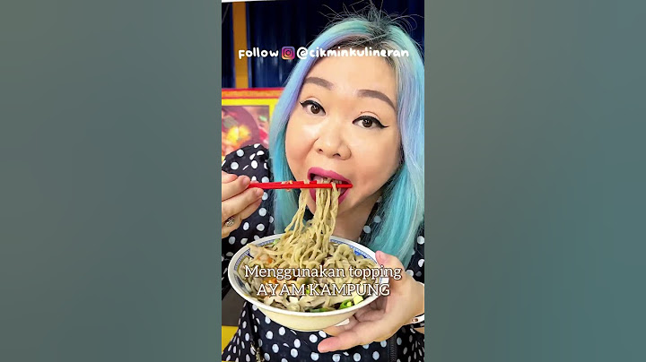 Bakmi karet paling enak sak Semarang. Tenan jajalooo 🤣