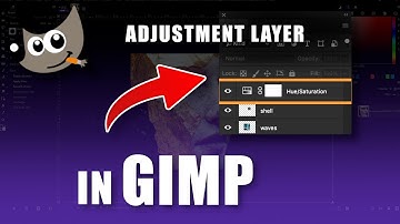 New Adjustment Layer in GIMP 3