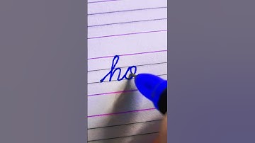 hope "" cursive writing ✍️ ||cursive writing practice daily usable word || cursive writing ||#shorts