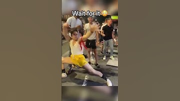 This punch machine never stood a chance 😂 (via bubu.straps/IG) #shorts