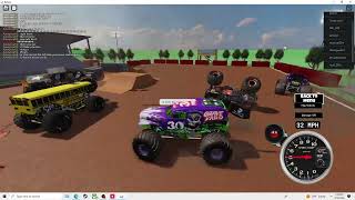 showing a tutorial how to moon walk in Monster trucks overdriven.