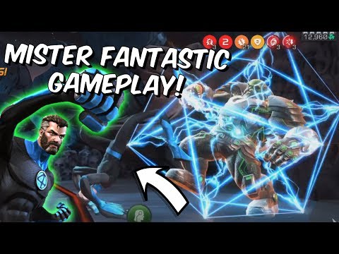 Mister Fantastic Rank Up & Gameplay! – Reed Richards First Impressions – Marvel Contest of Champions