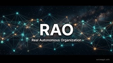 RAO — Real Autonomous Organization