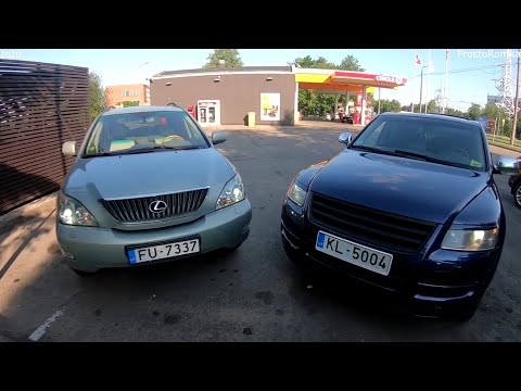 LEXUS RX350 stok VS VW Touareg 3 0d tuned !