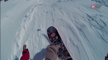 GoPro run Sammy Luebke  - Chamonix-Mont-Blanc staged in Vallnord-Arcalís - FWT17