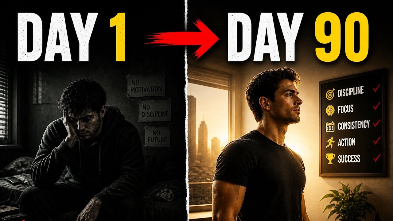 Transform Your Life in 90 Days (No Excuses) - YouTube