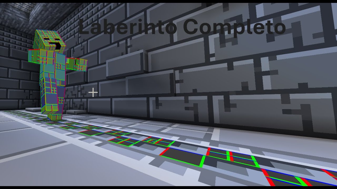 Minecraft Mob Maze (Laberinto Completo)