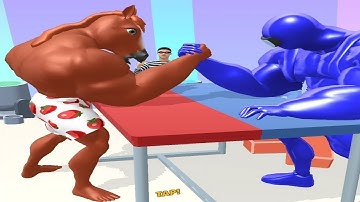 Muscle Rush Gameplay - Level 52 to 56 || Android iOS Walkthrough