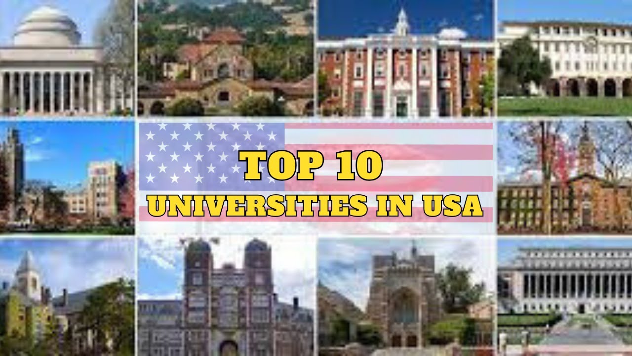 Academic Titans: The Top 10 Universities in the United States - YouTube