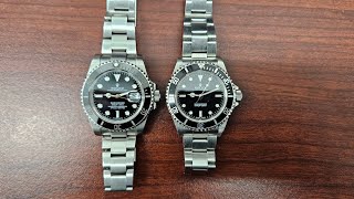 Rolex Submariner Ceramic vs. Non Ceramic comparison