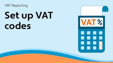 Set up VAT codes - Avalara Value-Added Tax (VAT) Reporting