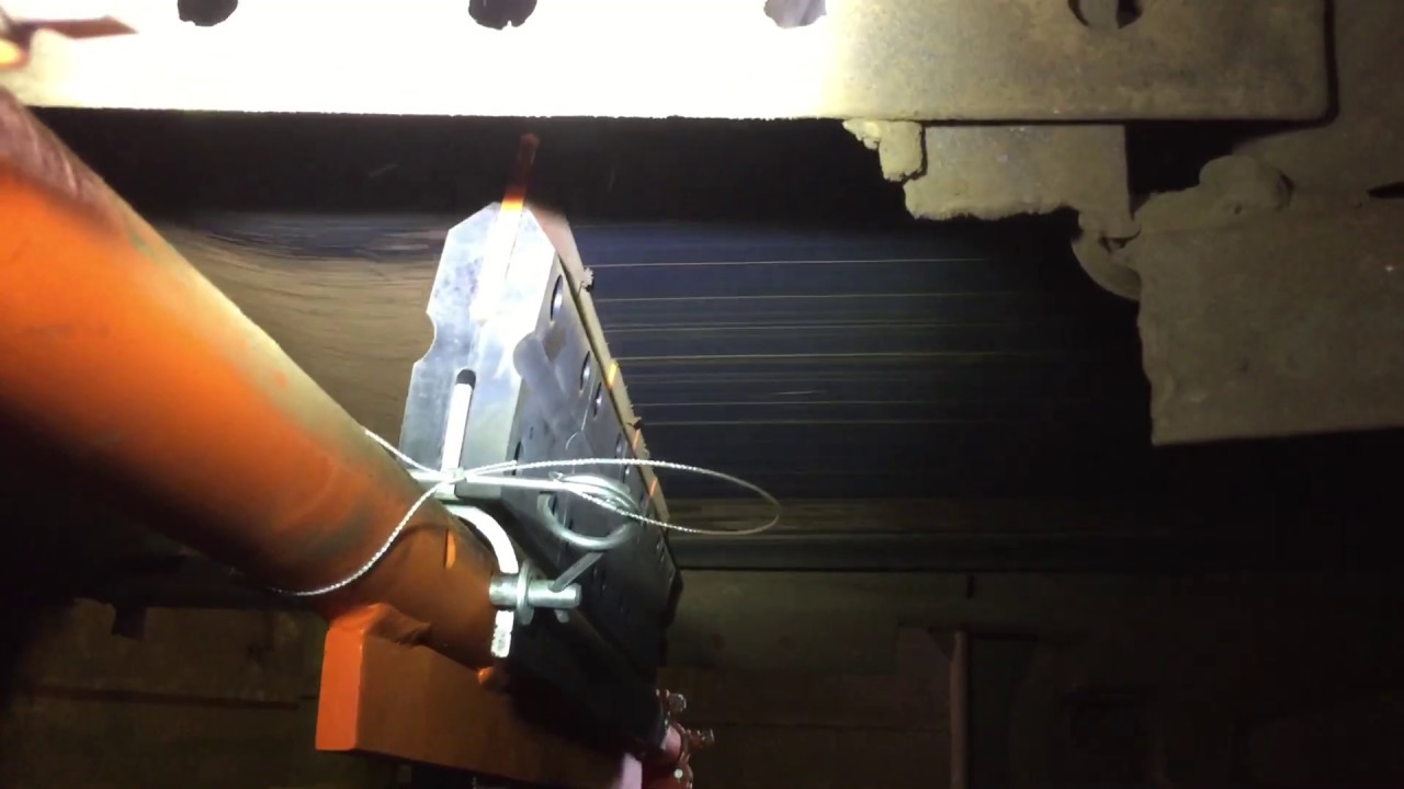 Эффективность очистки ленты с механическим стыком вторичным очистителем Martin Engineering