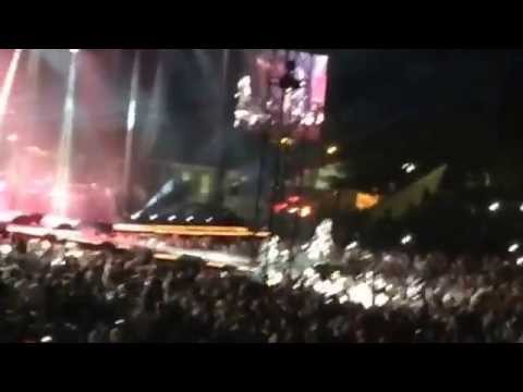 Aerosmith canton Ohio pro football hall of fame 8/7/2015