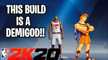 BEST DRIBBLE GOD BUILD IN NBA 2K20 - DEMIGOD BUILD - NBA 2K20 Myplayer Gameplay