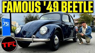 This 1949 Volkswagen Beetle Is FAMOUS! Here