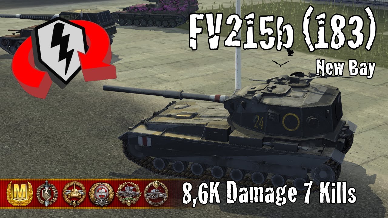 Download Fv215b 1 8 6k Damage 7 Kills Wot Blitz Replays Daily Movies Hub