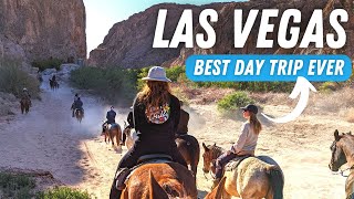 Unique Las Vegas Day Trip Idea Horseback Riding Through The Nevada Desert With A Cowboy Breakfast