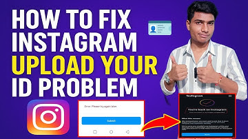 Instagram Problem Upload Your Id Solved | Try Again Problem Solved | Upload Your Id Problem Solved