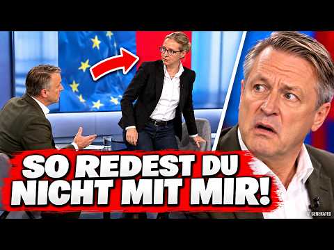 When he interrupts Alice Weidel again, the AfD PULLS THE PLUG ON HIM!