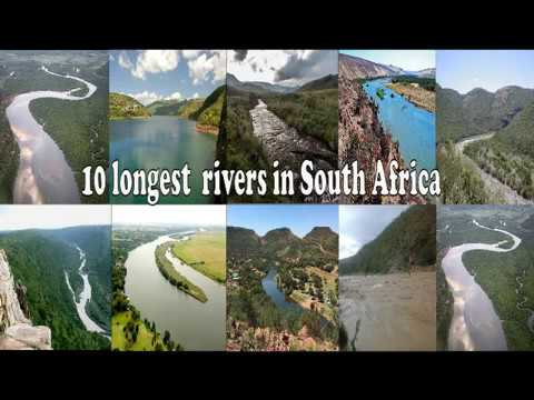 10 Longest Rivers In South Africa South African Rivers African Rivers Youtube