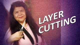 Layer Cutting Tutorial in hindi | Prabha Hairstyle And Treatment