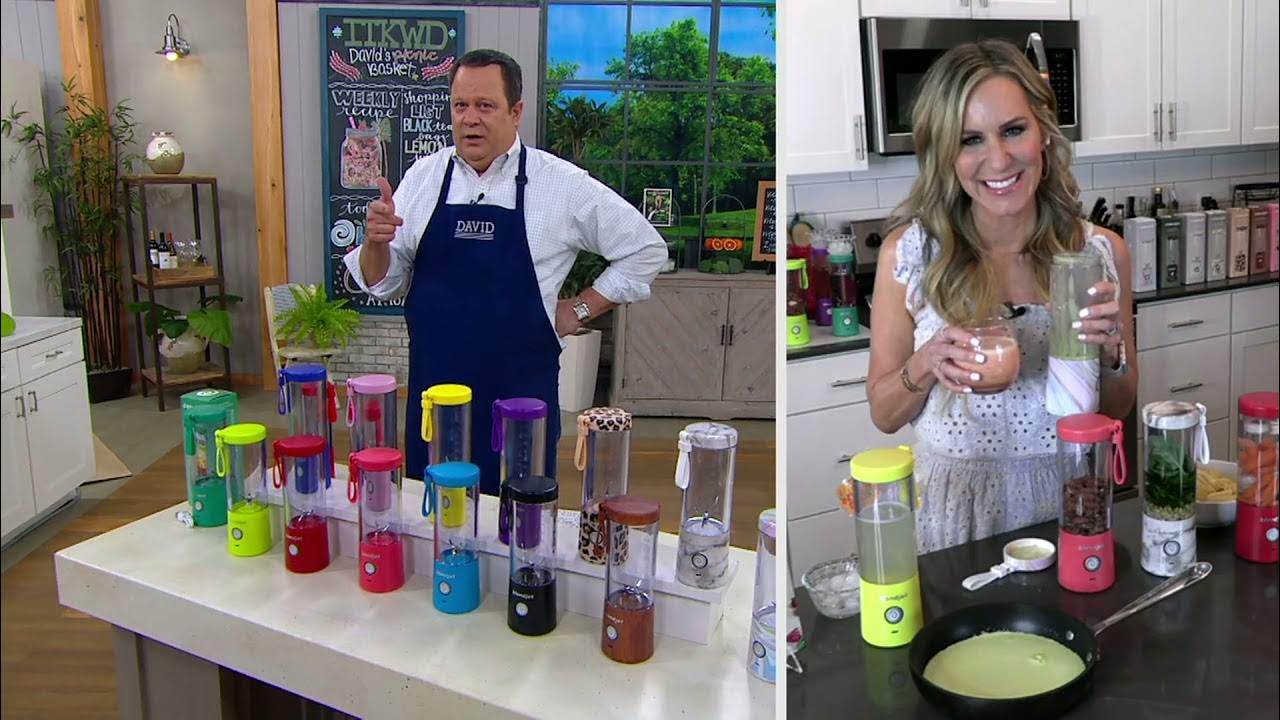 BlendJet 2.0 16oz Portable Rechargeable Blender with USBC Cord on QVC