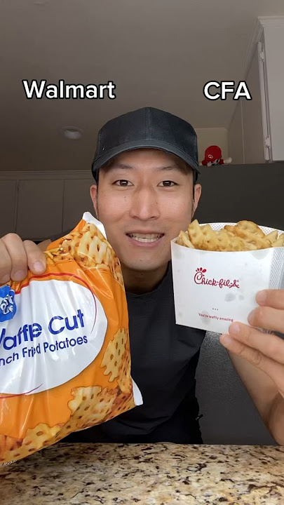 Walmart vs Chick-fil-A Fries 🍟