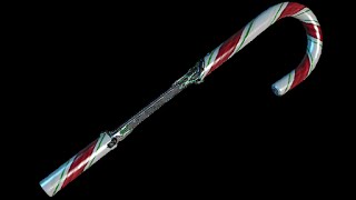 Spearmint Scythe: Merry Christmas Grineer (WARFRAME Ether Reaper)