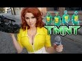 Teenage mutant ninja turtles parkour ft april oneil cosplay tmnt  screen team