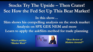 askSlim Market Week 04/22/22 - Analysis of Financial Markets