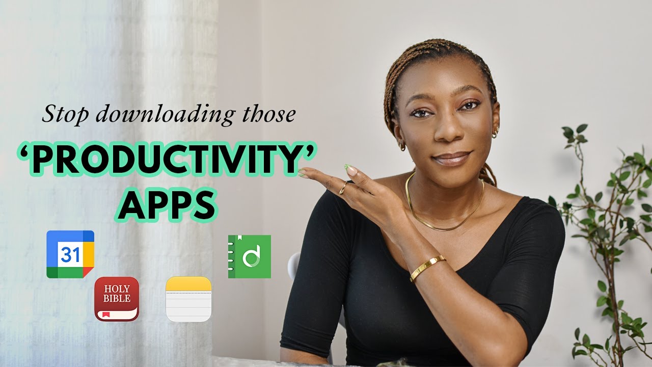THE BEST PRODUCTIVITY APPS YOU NEED | Apps for a happy productive life.