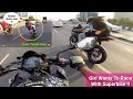 Girl with biker wants to Race with my Superbike Z900|Street Race|Must Watch|Z900 Rider