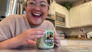 Trying A Golden Milk Latte & New Scrapbook Project 