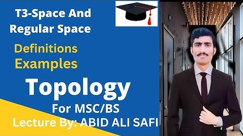 Regular Space|| T3 Space|| Definition|| Examples in Urdu/Hindi|| Topology