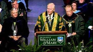 Charter Day 2012: Gates on W&M's 'special' role