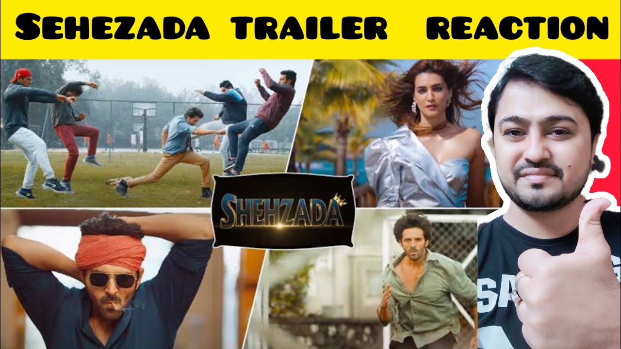 Shahzada Trailer REACTION|Kartik Aaryan|Kriti Senon|Ricko's Reaction