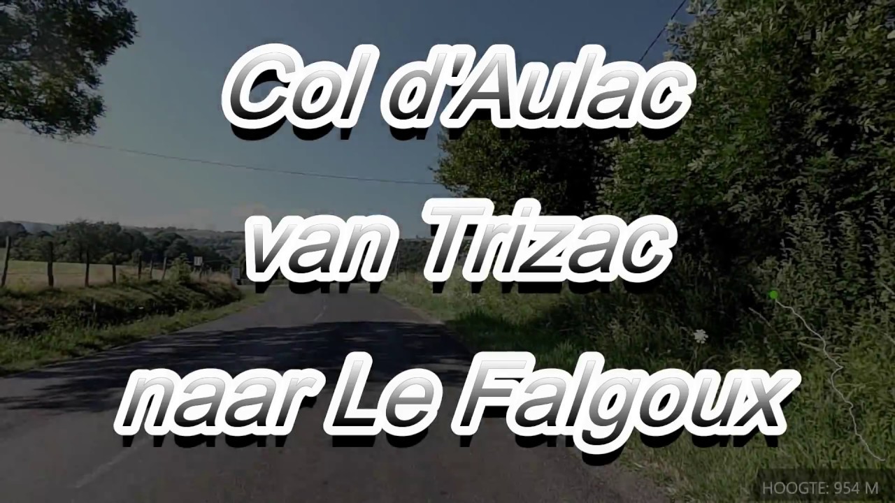 Col d'Aulac van Trizac naar Le Falgoux Honda Varadero XL 1000 2018