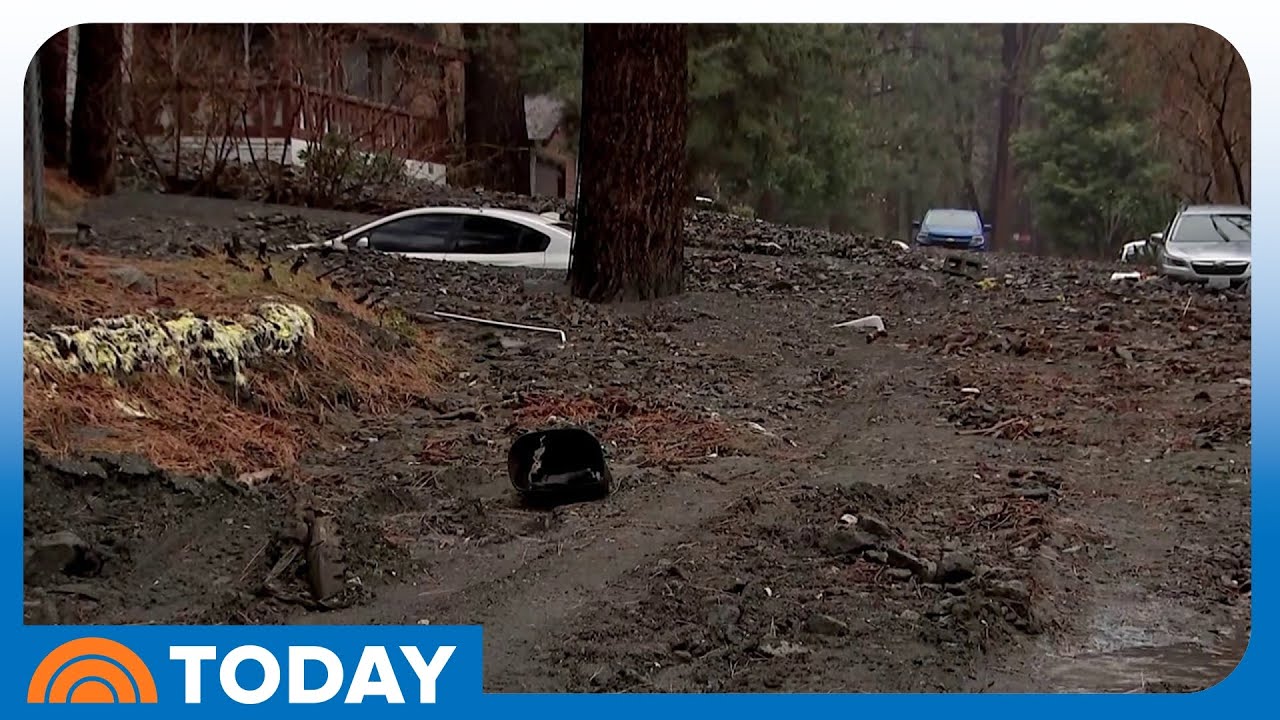 Residents Clean up From Damage Left From California Flooding