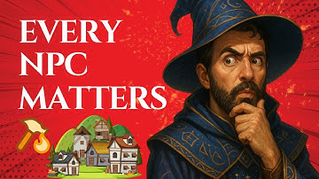 How I Create a Village and Populate it with NPCs and Quests in Minutes