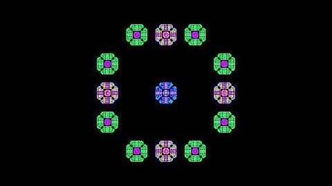 2 Dimensional Periodic Cellular Automata