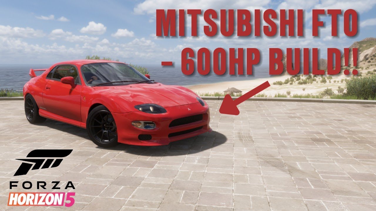 1998 Mitsubishi FTO GP Version R - 600hp Build - Forza Horizon 5