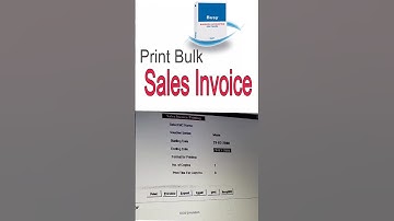 Print Bulk Sales Invoice In Busy Software #accountingsoftware #busysoftware @mstechnohub