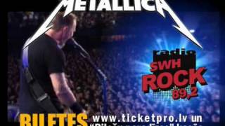 Metallica will come to LATVIA