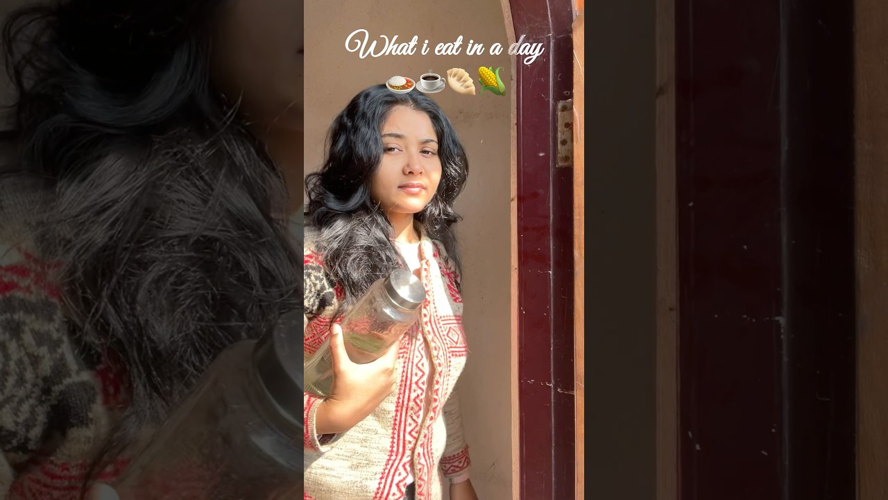 What i eat in a day 🍛☕️🥟🌽||#minivlog #shorts #shortsvideo #whatieatinaday