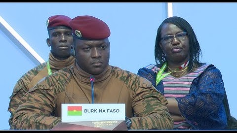 🇧🇫 Discours du président Ibrahim Traoré au 2e sommet Russie -Afrique.