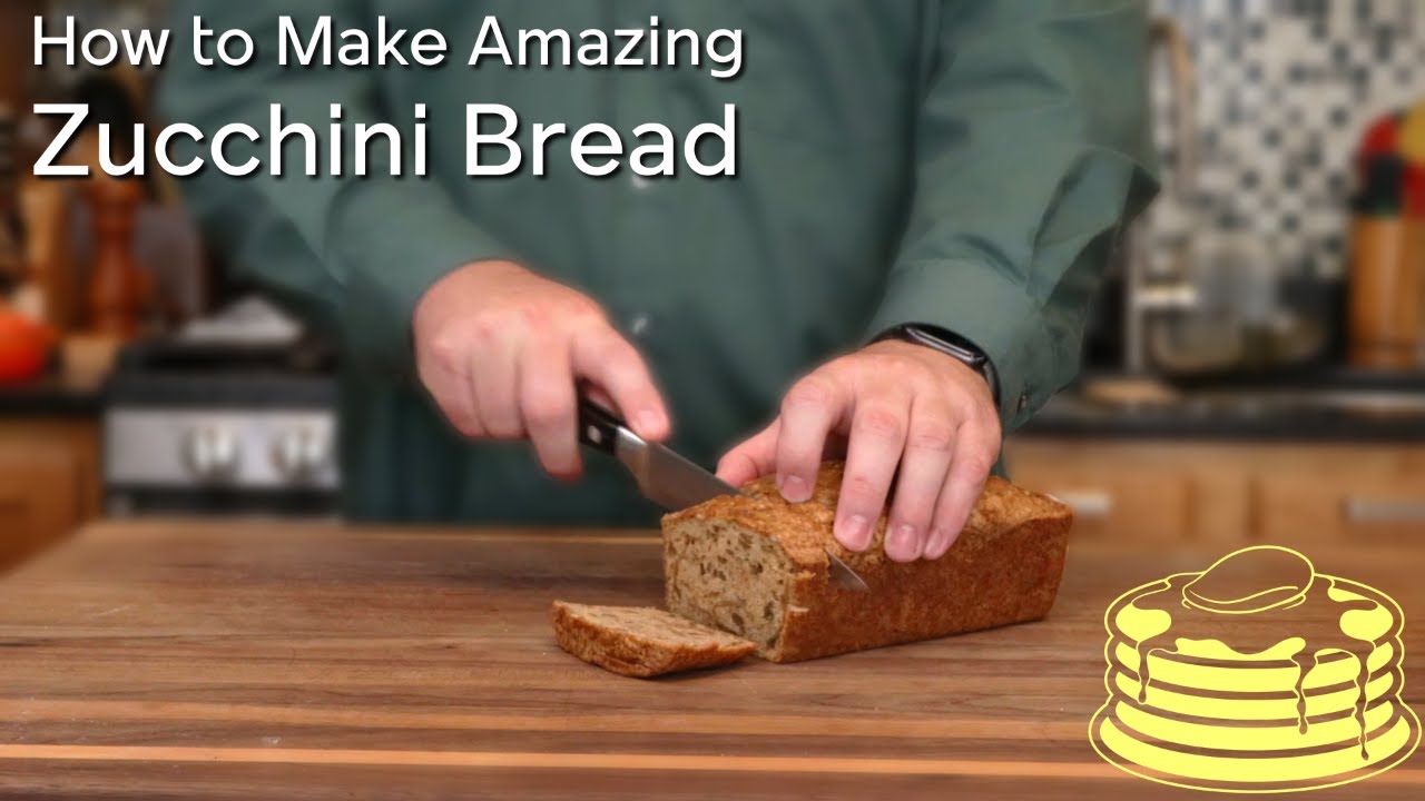 How to Make NutFree Zucchini Bread YouTube
