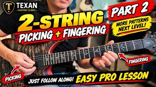Details Keep Going! More 2-String Picking & Fingering Patterns | Part 2 #guitar #guitarlesson  #guitarist News