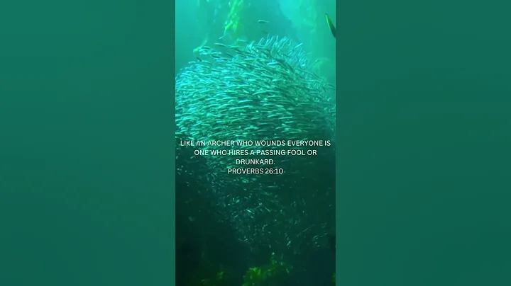 PROVERBS (26:10) #bible